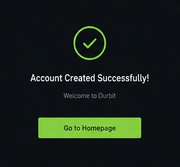اوربیت  — گام 5: تکمیل ثبت‌نام